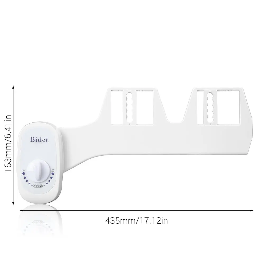 

Single Nozzle Non-Electric Manual Bathroom Toilet Bidet Seat Attachment Fresh Water Cleaning Bidet Sprayer Flusher