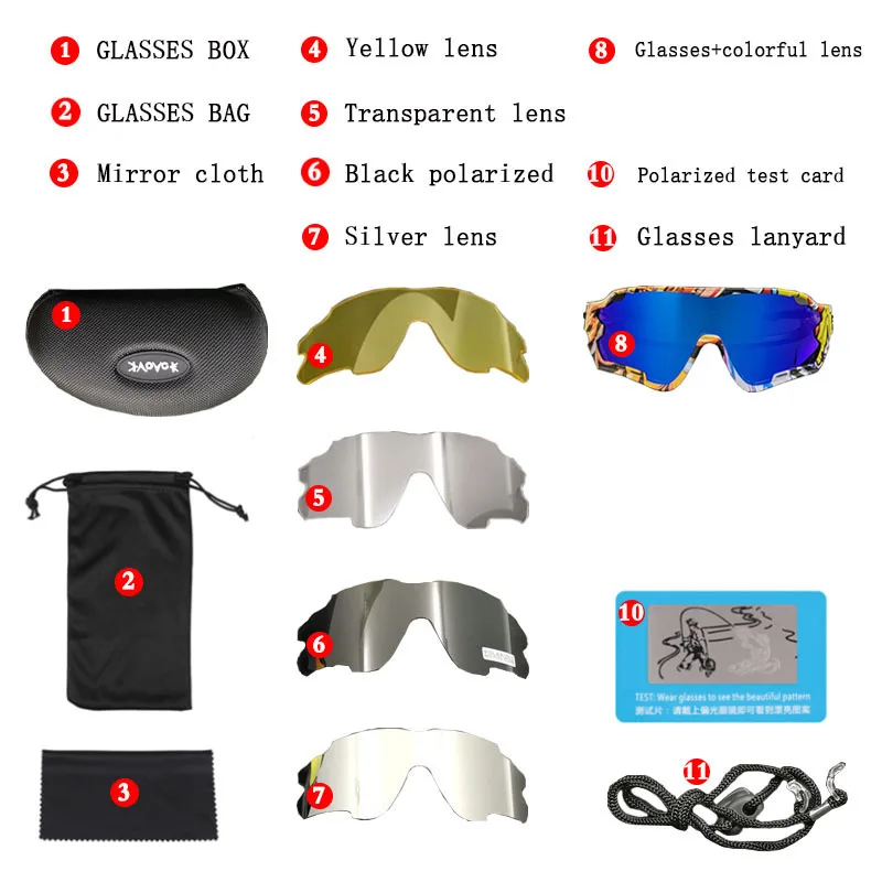 

2021 oculos ciclismo Polarized Cycling Glasses Outdoor Sports MTB Bicycle Bike cycling Sunglasses men Goggles Bike Eyewear