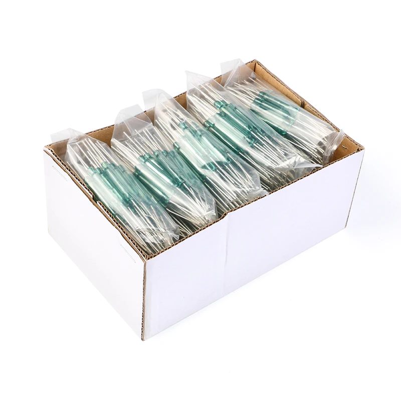 Герконовый переключатель 10 шт. 4x28 мм нормально открывающиеся магнитные