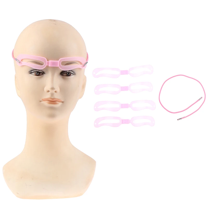 

Reusable Eyebrow Shaping Template Helper Eyebrow Stencils Kit Grooming Card Eyebrow Defining Makeup Tools