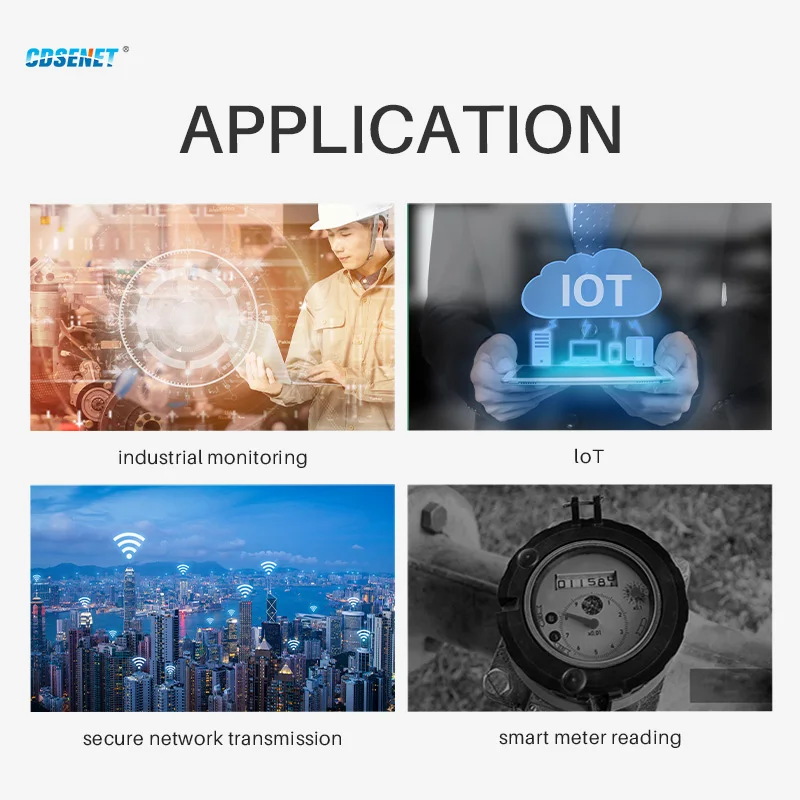CDSENET-m&oacute;dulo de entrada LoRaWAN gateway E106, grado Industrial, compatible con Chips SPI PCI-e SX1302, E106-868G27P2-5