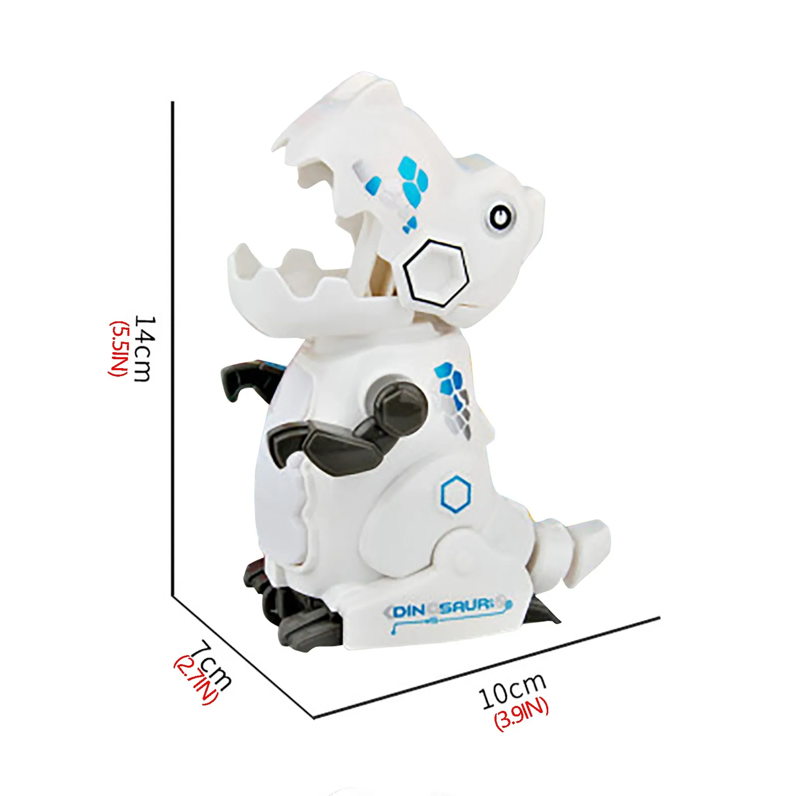 

Cartoon Dinosaur Pull Back Car Children's Boy Girl Toy Sound&Light Lovely Interactive Birthday Gifts