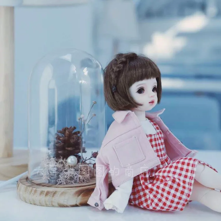 1/6 BJD одежда аксессуары пальто+ юбка+ носки+ футболка кукольные наряды для BJD/SD yosd, не включены кукла, обувь, парик и другие E2583