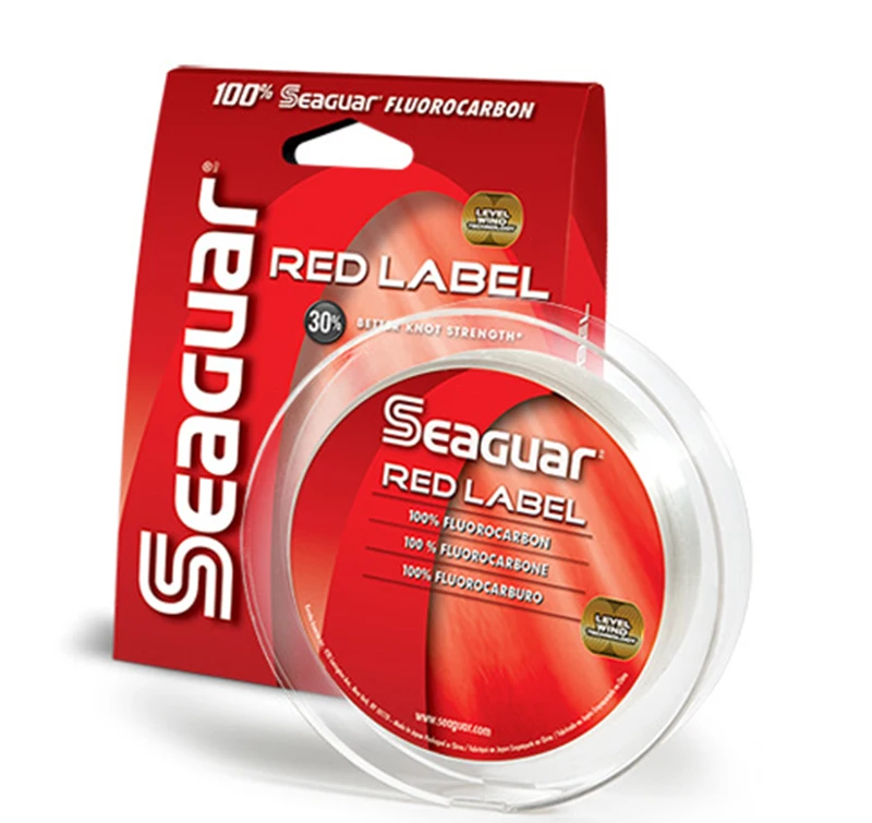 Original SEAGUAR RED LABEL Fishing Lines 183M 229M Fluorocarbon Material Saltwater Freshwater Fishing Line Wire
