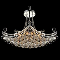hot selling k9 led modern crystal ceiling lamp crystal ceiling light fixture hanging lusters ready stocks free shipping