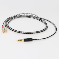 preffair hi end 7n occ silver plated cable 4 4mm balanced headphone upgraded cable for srh1440 srh1840 srh1540 shr535 846