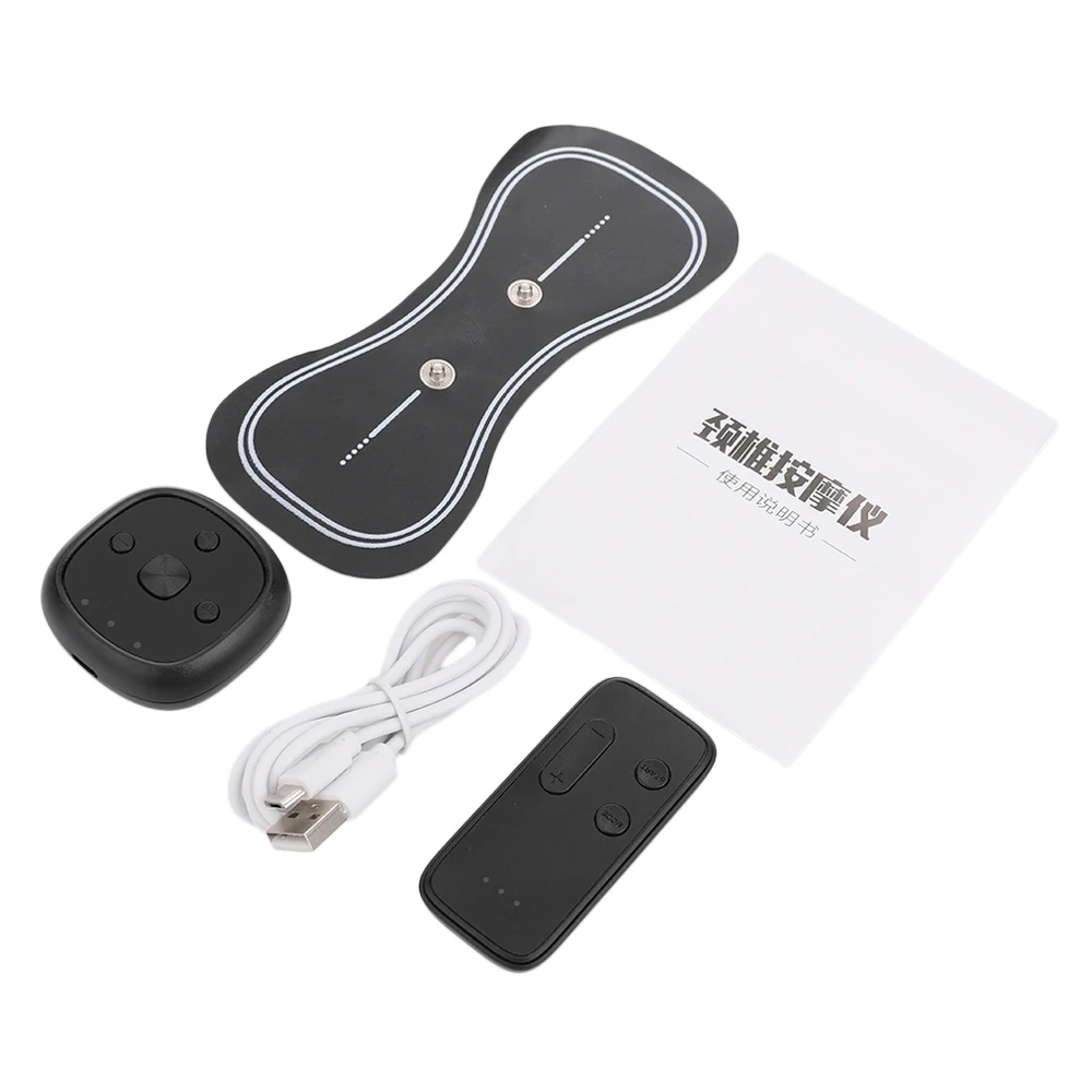 

Remote Control Mini Cervical Spine Massager Multifunctional Shoulder and Neck Massage Sticker Portable Neck Massager