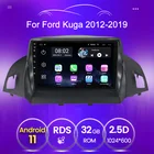Автомобильный мультимедийный видеоплеер на Android 11 с USB для Ford Kuga Escape 2013, 2014, 2015, 2016, 2.5D экран, стереоприемник Rds