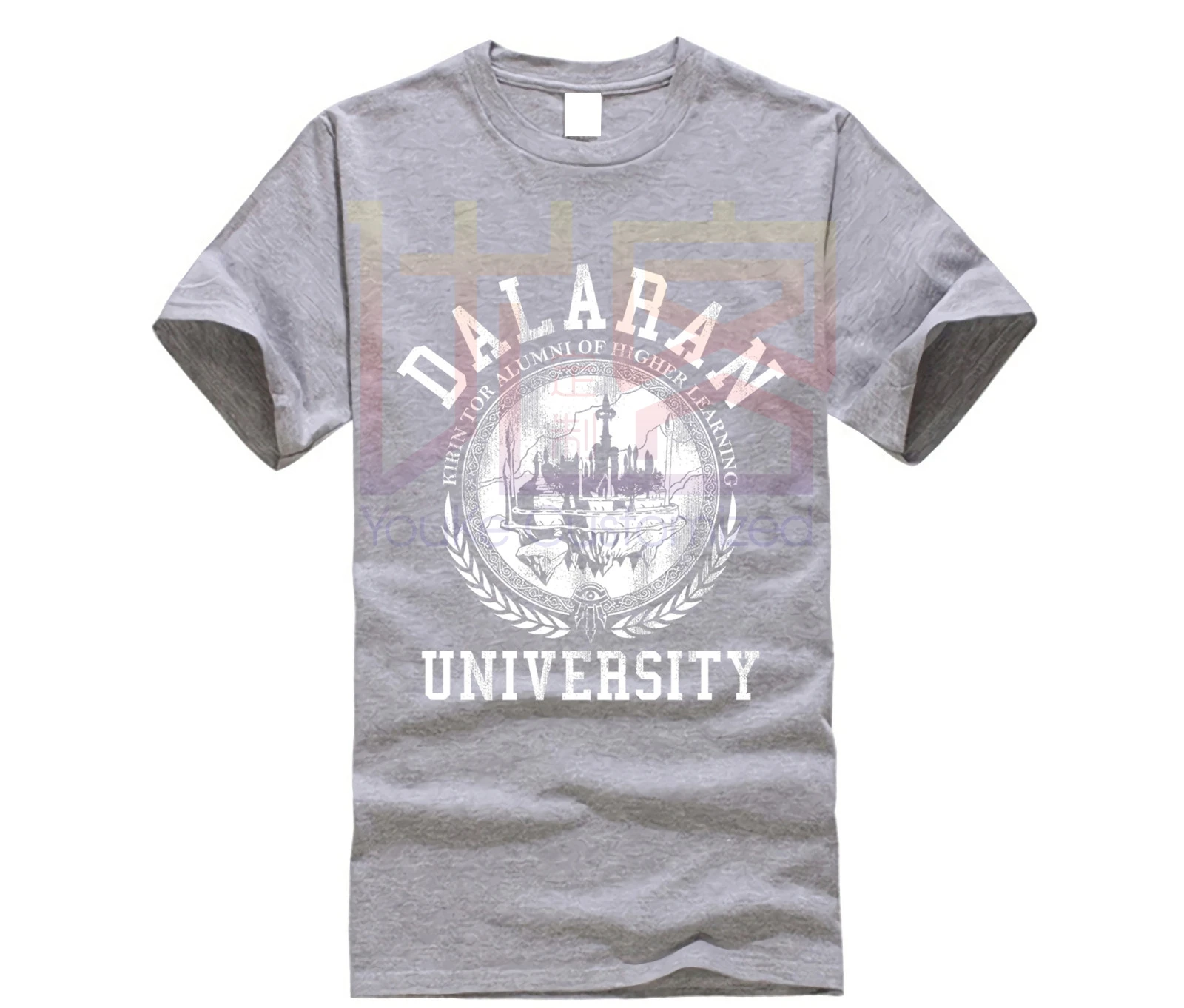 2019 оригинальная игровая футболка Мужская World Of Warcraft Университетская