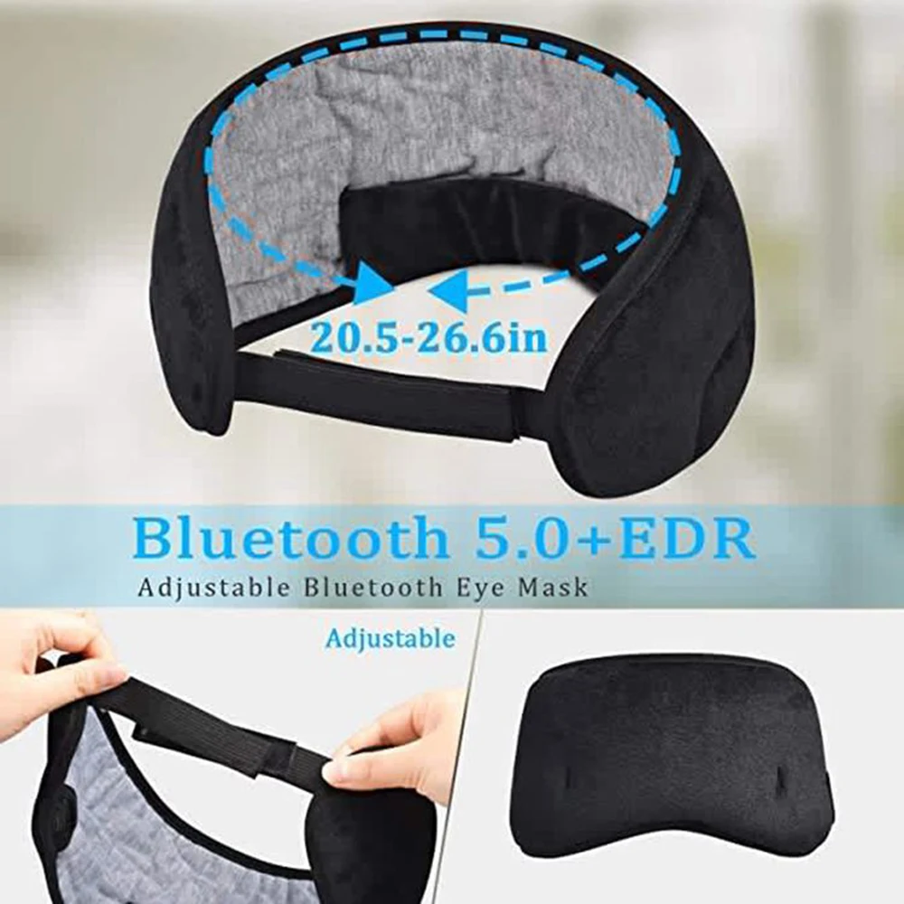 Bluetooth-наушники для сна мягкие эластичные удобные беспроводные музыкальные
