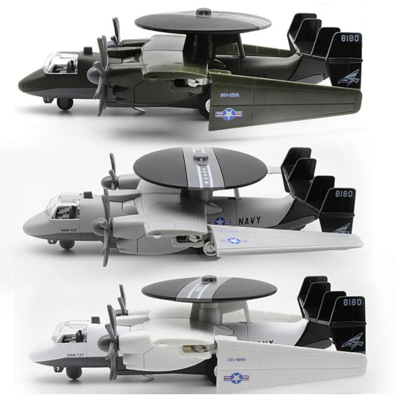 1/72 scale E-2C Early warning aircraft For Navy Army fighter airplane models adult children toys military for carrier |