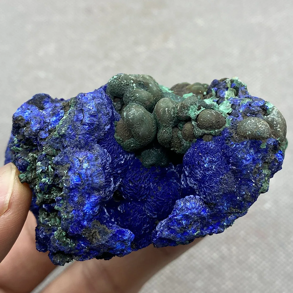 

Natural azurite mineral cristal espÃ©cime da provÃ­ncia de anhui, china .X11#