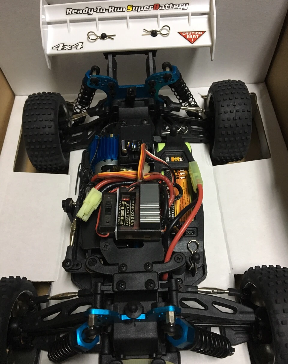 Genuine HSP 1/16 Scale off-road electric power Buggy 4WD RTR RC car Troian 94185 Remote Control toys with 2.4Ghz Radio Control