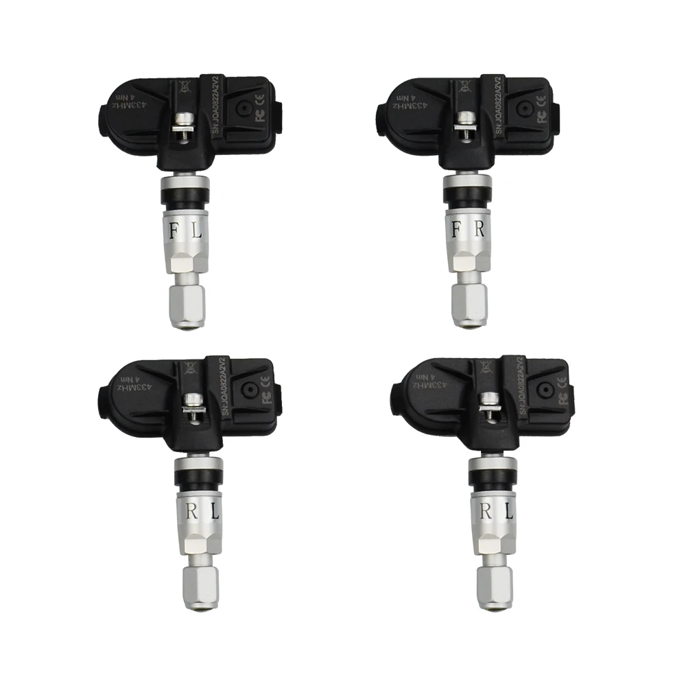 Автомобильная универсальная система контроля давления в шинах TPMS с ЖК дисплеем и