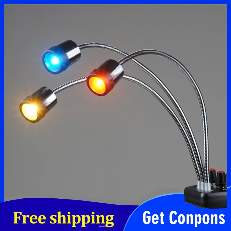 Тройной волшебный светодиодный фон Falcon Eyes с 3 светодиодами для