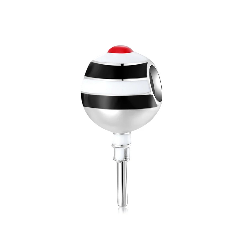 2021 модные синие эмалированные бусины из серебра 925 пробы для изготовления