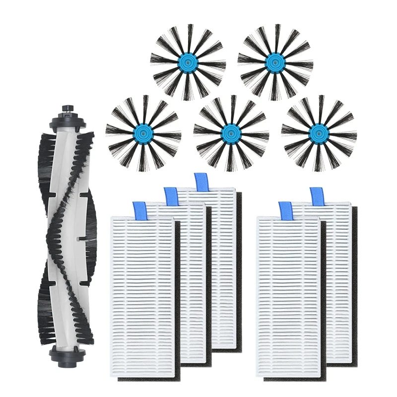 

11 шт. замена фильтра HEPA Главная щетка боковая щетка сс ткань для Bissell 3115 Ing робот-пылесос аксессуары