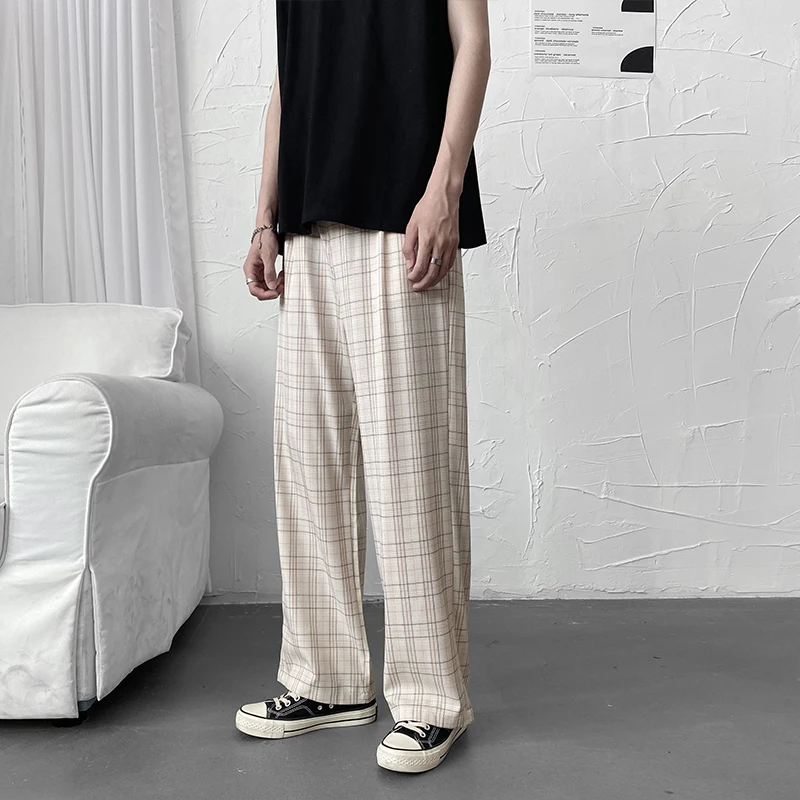 Разборные 2020 клетчатые брюки женские уличные свободные Дамские Брюки