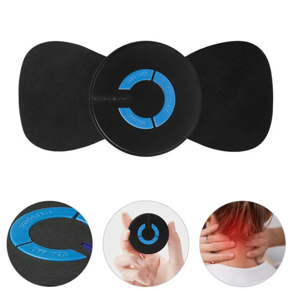 

2 Styles Mini Cervical Massager Smart Cervical Spine Massage Micro-electric pulse massage Portable Electric Leg Massager