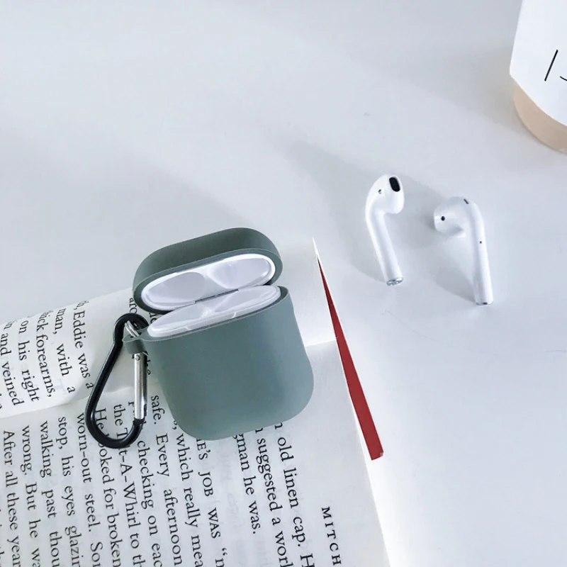 Роскошный женский чехол со стразами для Airpods, чехол с брелком, антикапля для Airpods, Жесткий Чехол, беспроводной Чехол для i10 tws i30 i60, чехол для наушников - Цвет: Dark Green