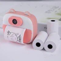 children mini instant camera print camera for kids birthday gift 2 0 inch 26mp rechargeble 1080p hd digital photo video camera