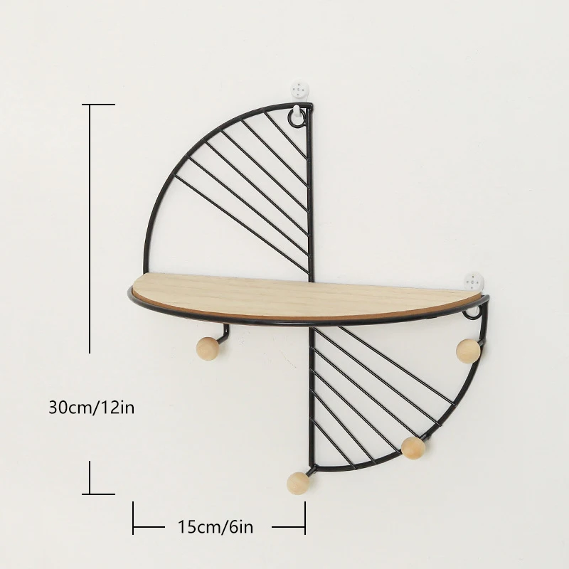 Креативная настенная подвесная стойка для хранения крючок ключей декоративная