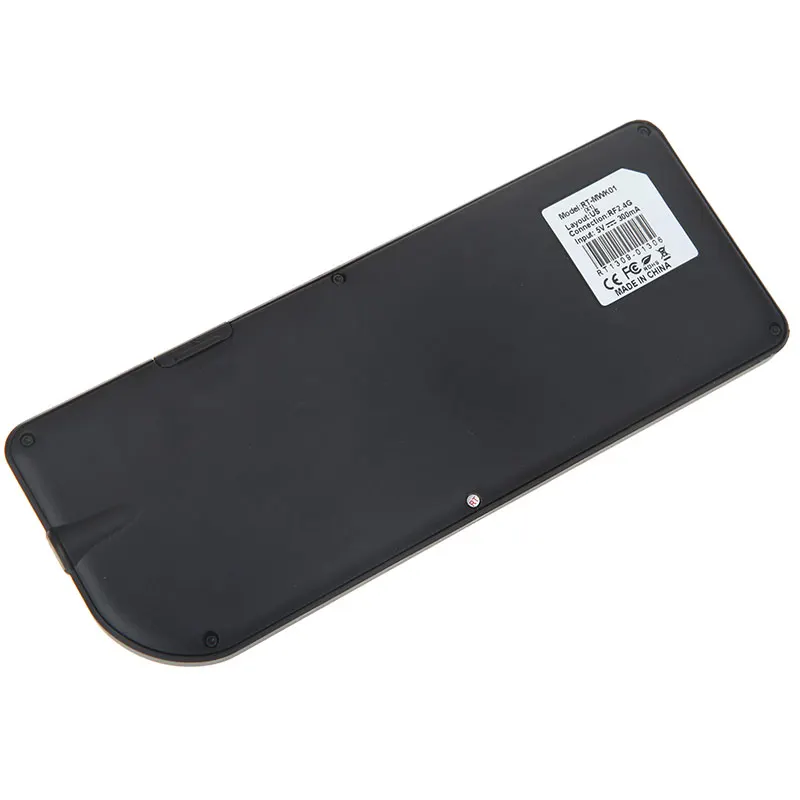 Rii мини портативный 2.4 г беспроводная клавиатура сенсорная панель мышь игровой