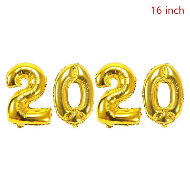 16inch gold Новогодние фольгированные шары, бутылка, радужные шары, новогодние украшения, черная звезда, испанский год, вечерние гелиевые шары - Цвет: 16inch gold
