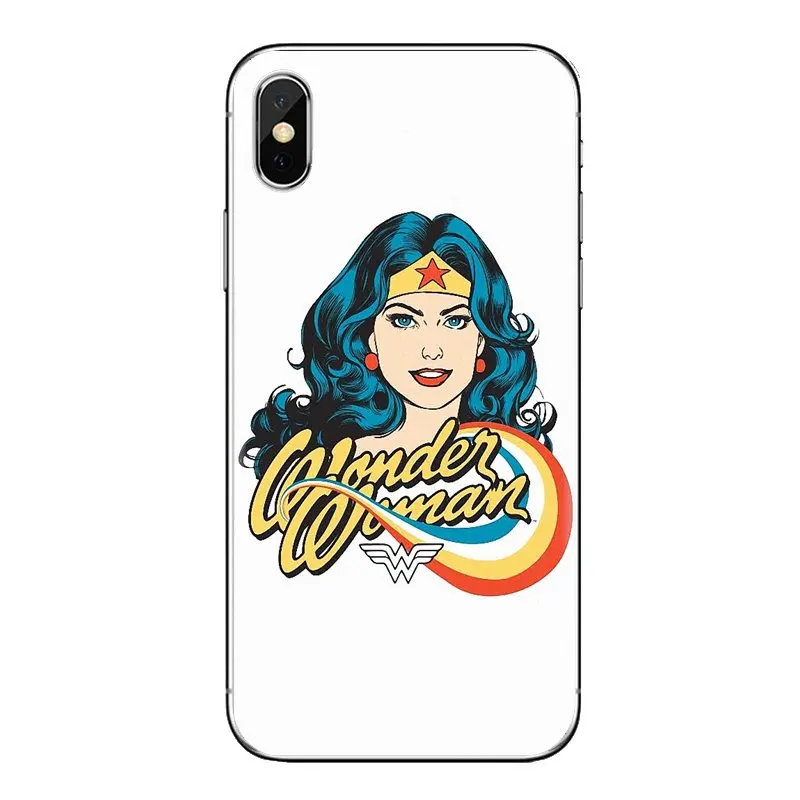 Для Xiao mi 6 A1 Max x 2 5X 6X Red Note 5 5A 4X 4A A4 4 3 Plus Pro прозрачные мягкие чехлы Чехлы dc Wonder Woman |