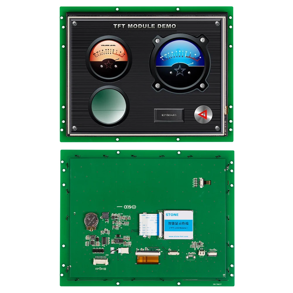 

10.4 Inch TFT LCD With RS232/RS485/TTL Interface For Equipment Use