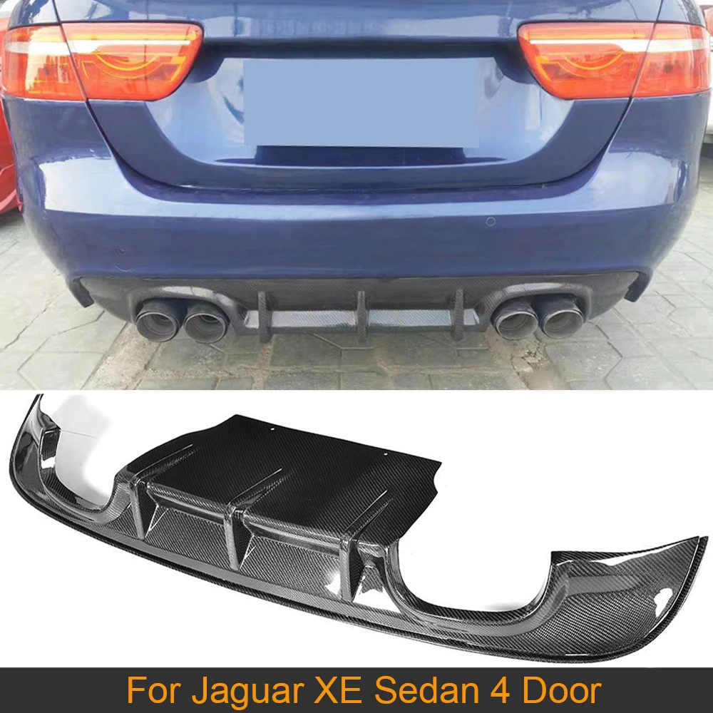 Автомобильный задний бампер диффузор спойлер для Jaguar XE Седан 4 двери 2015 2017