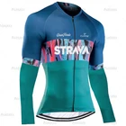 Весенние велосипедные рубашки STRAVA 2022, Женская Осенняя горная модель, спортивная одежда для велосипедной команды для женщин, Джерси с длинным рукавом