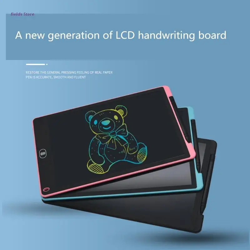 

Пластиковая доска для тренировок с ЖК-дисплеем, разноцветные художественные инструменты для детей