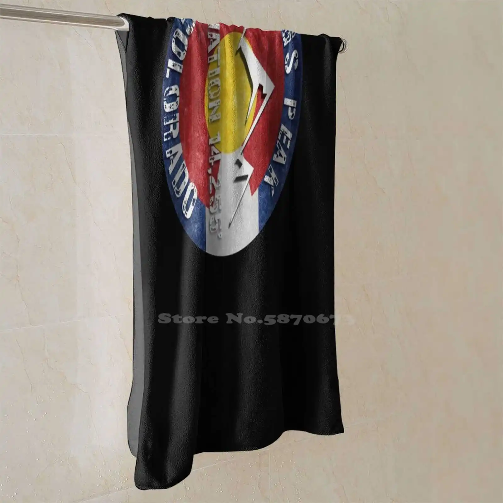 Длинная скамейка флаг 14Er Y горный национальный парк Колорадо пеший туризм