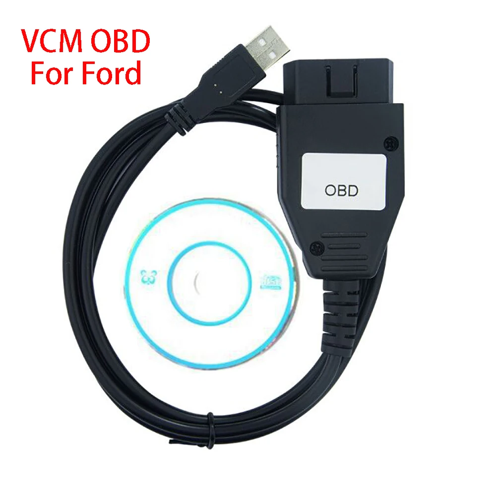 VCM OBD для Ford OBD2 сканер Focom Obd Автомобильный Диагностический кабель Vcm инструмент
