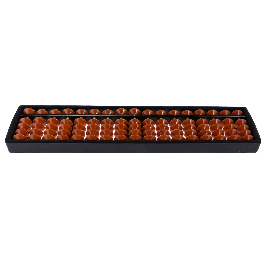 Портативные пластиковые бусины 17 стержней Абакус соробан шт. инструмент для