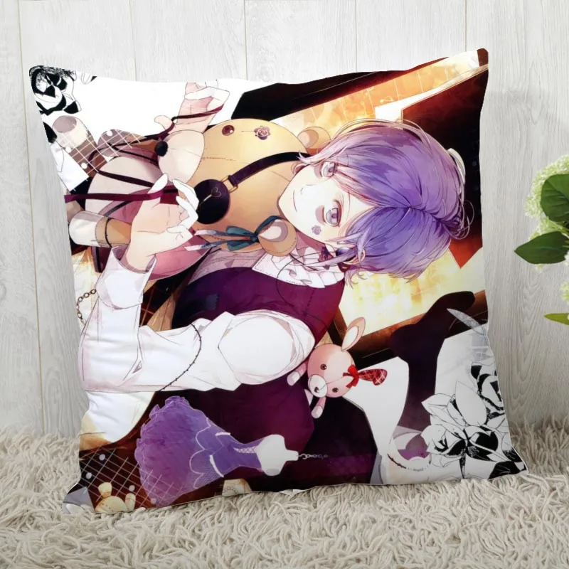 45*45 наволочка Diabolik Lovers печать для Свадебная Подушка Обложка счастливые праздничные наволочки для подушки - Цвет: Pillowcase 1