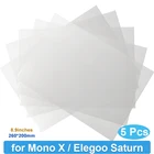 FEP-пленка для ANYCUBIC Photon Mono X, запчасти для 3D-принтера Elegoo Saturn, 8,9 дюйма, УФ-смола для 3D-принтера s, выпуск пленки 0,15 мм, 5 шт.
