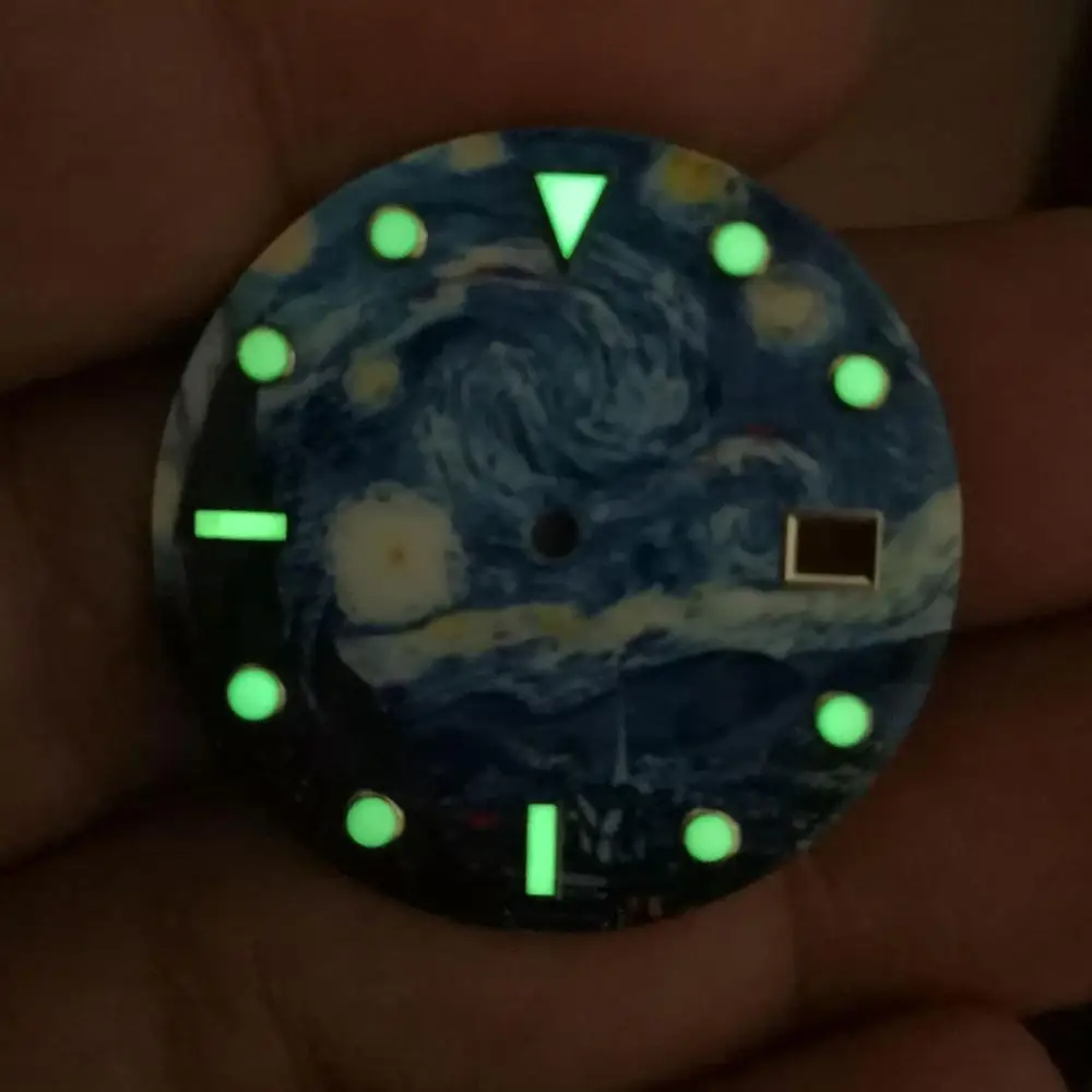 

2020 new luxury 31mm Watch Dial Luminous Fit japan NH35 Movement