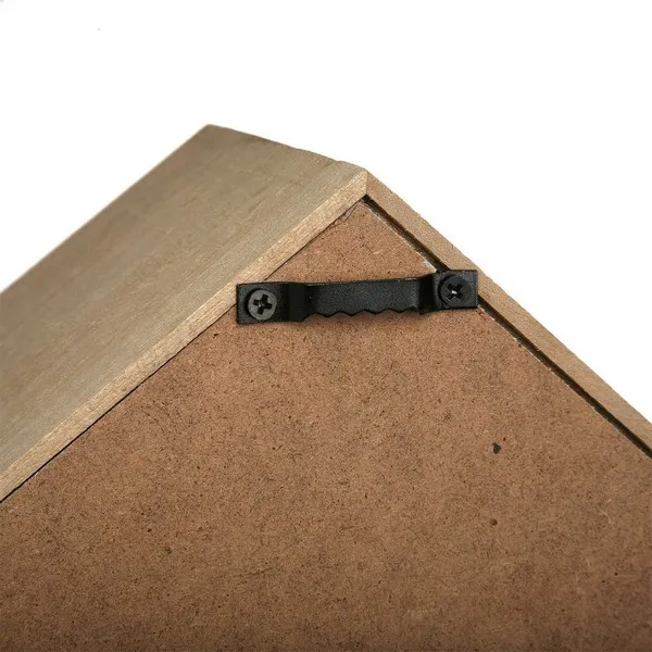 Настенное украшение из тропического дерева (9 5x40x28 5 см) | Освещение