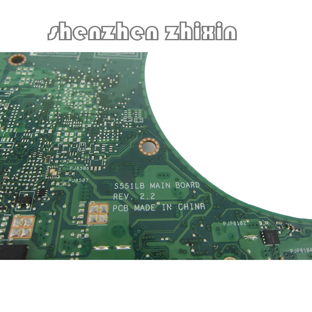 Материнская плата yourui для ASUS S551LB S551LN REV 2.2 процессор материнской платы полностью