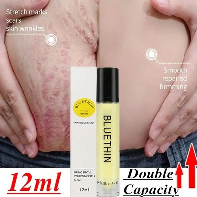 

Bluethin Stretch Mark Remover Skin Care Scar Cream From Stretch Marks Maternity Treatment Scar Repair Skin Care Body Cream 1pc