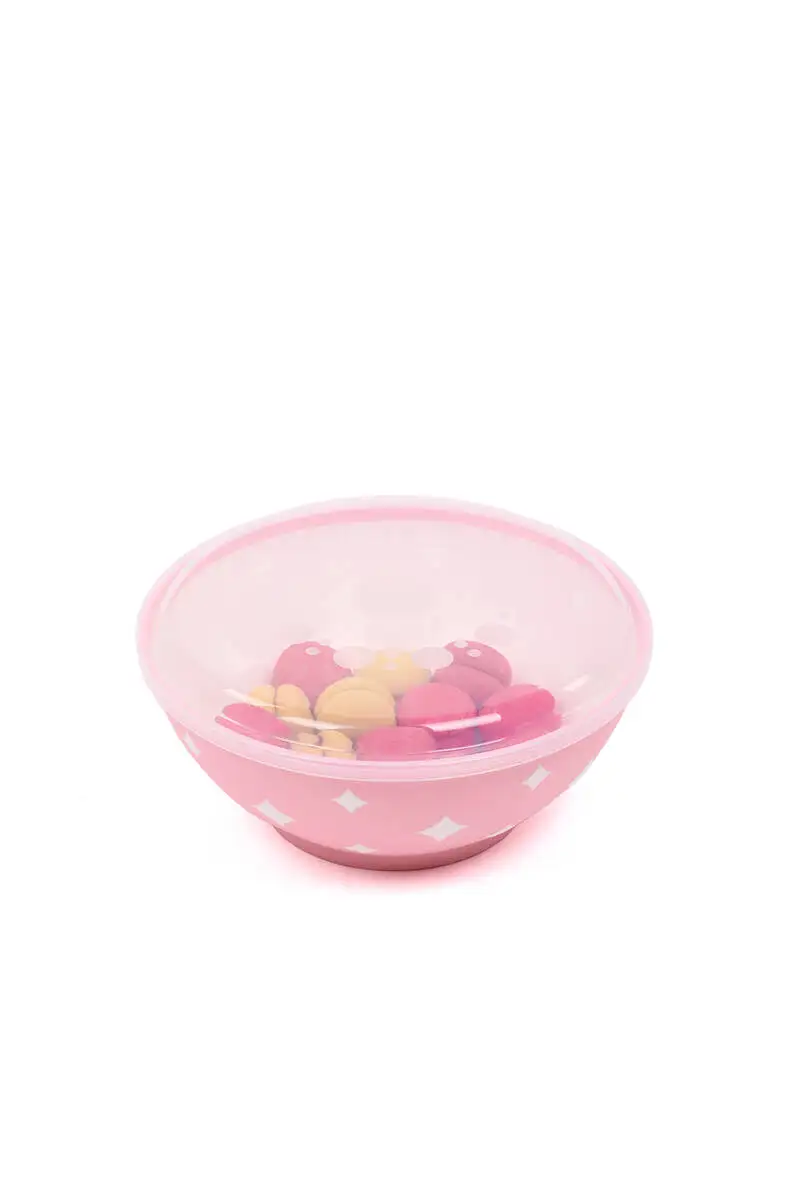

Starry Round Bowl Covered 3 LT