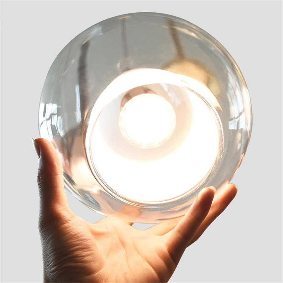 Скандинавские капли воды витражные стеклянные светодиодные подвесные