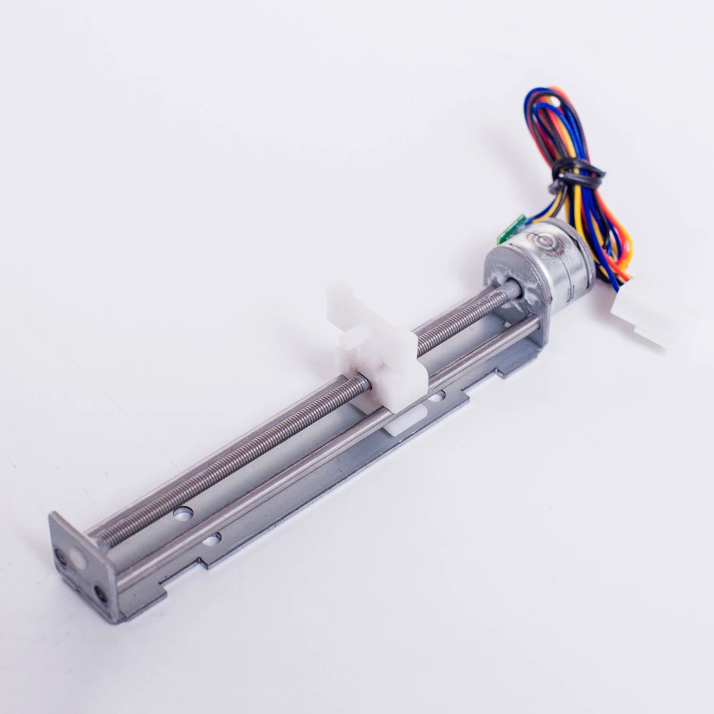 12V шаговый двигатель ход 80 мм с слайдер мотор для DIY лазерные гравировальные станки, станки лазерной резки машина Мощность инструмент