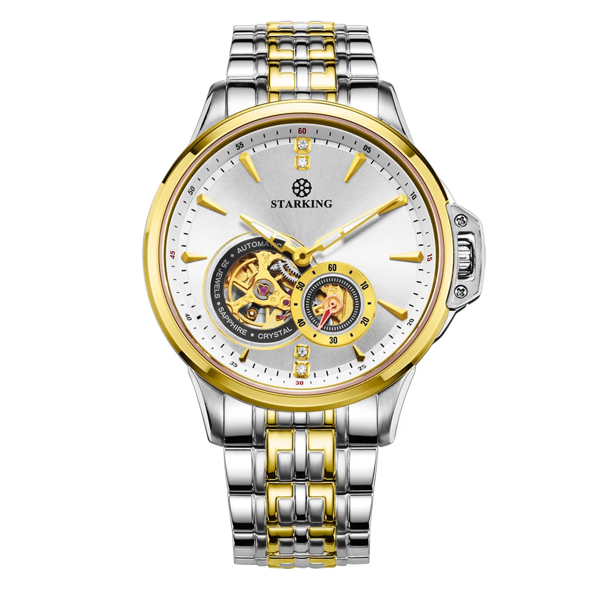 

2021 Trend Man Automatic Mechanical Movement Star Tourbillon Business Leather 5AMT Strap Waterproof Noctilucent Men'S Watches