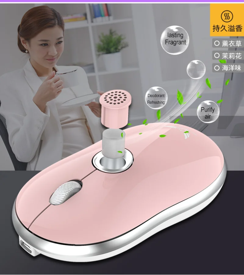 Ароматерапия Bluetooth игровой коврик для мыши Беспроводной ноутбука Настольный