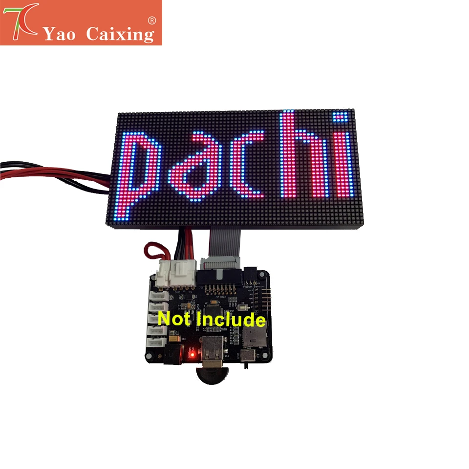 Бесплатная доставка 160x80 мм 64x32 пикселей SMD P2.5 rgb внутренняя матрица светодиодный