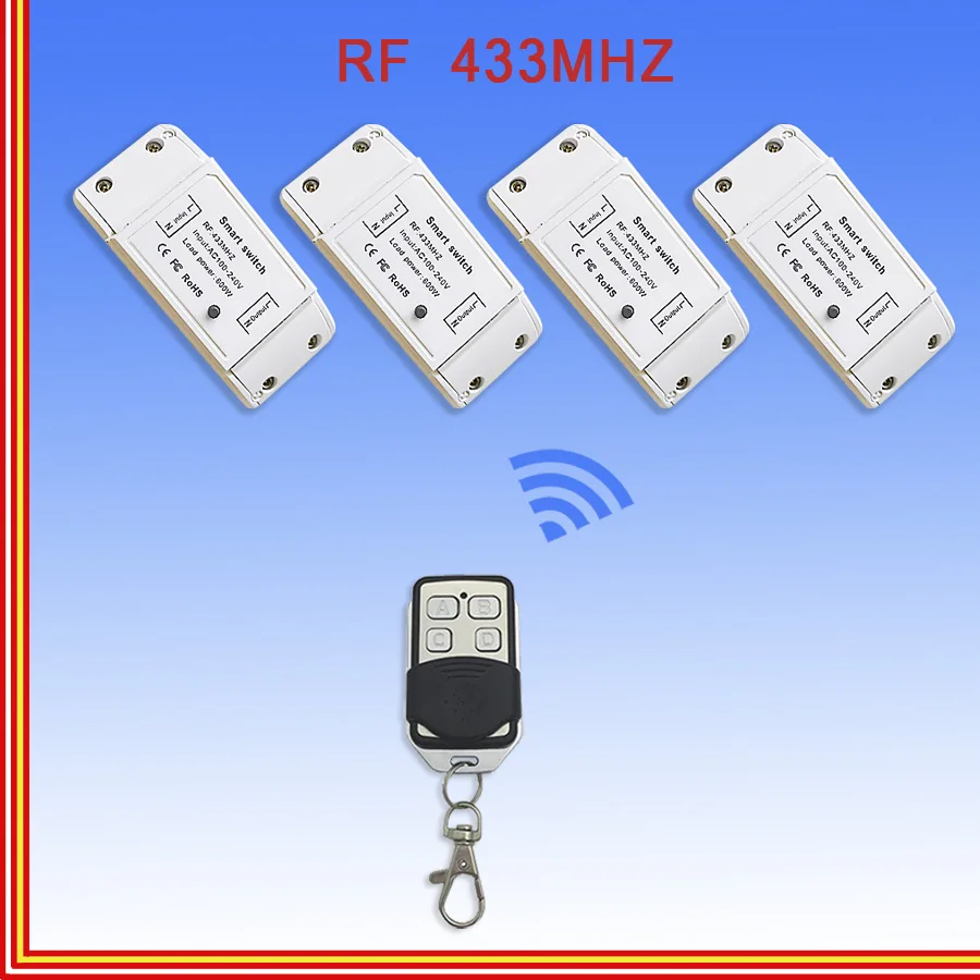 Беспроводной домашний Выключатель умный пульт дистанционного управления