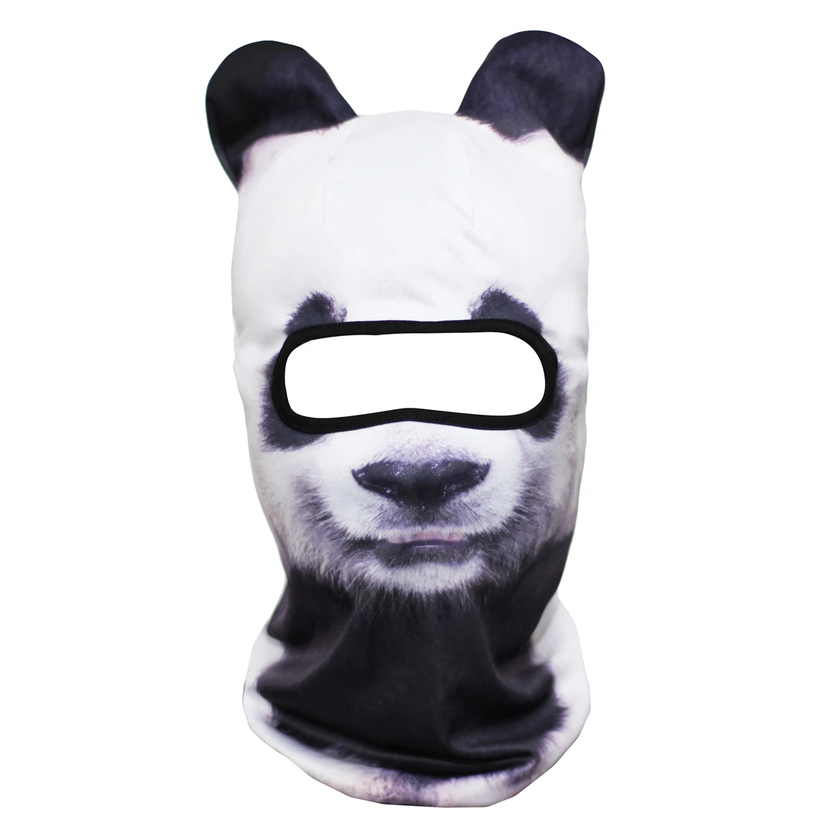 Забавная Балаклава с объемными ушками животных, Skullies Beanies, дышащая маска для лица, кошки, собаки, панды, лисы, Хаски, шапка для мужчин и женщин, защита для лица - Цвет: MEB01